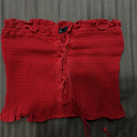 red american eagle ourfitter top - Picture 2 of 6